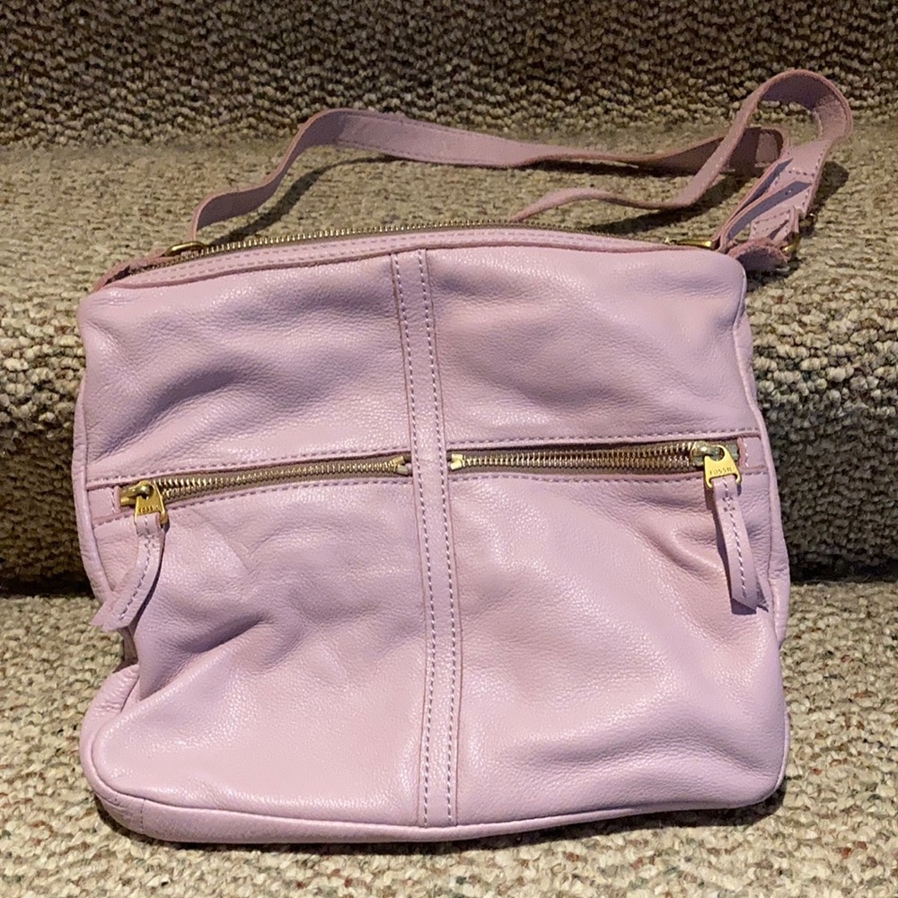 Fossil crossbody soft leather bag